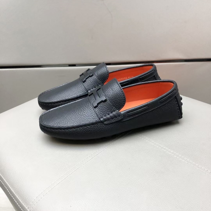 H**mes leather shoes